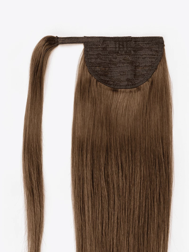 Kucyk naturalny 48 cm #6 Złoty brąz