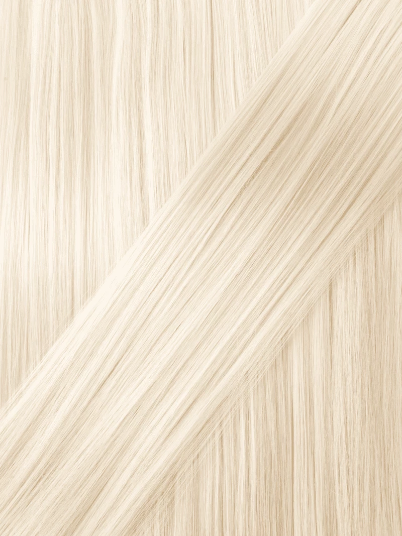 Kucyk doczepiany 60 cm kręcony #60 Norweski Blond