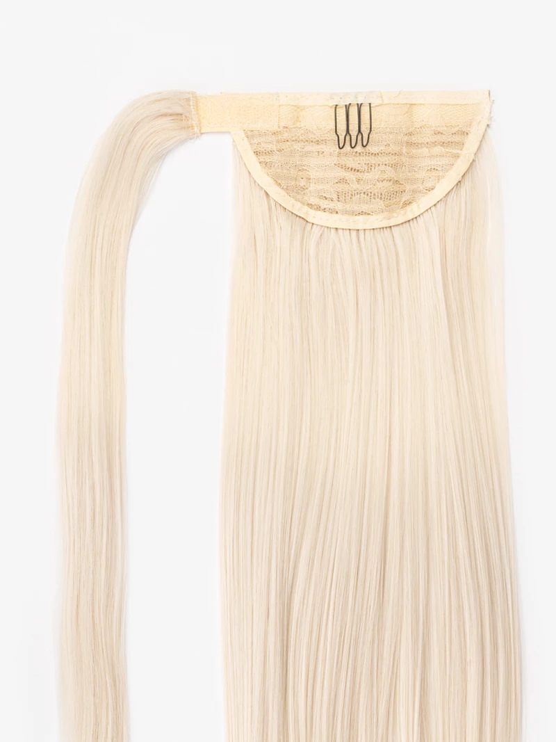 Kucyk doczepiany 60 cm kręcony #60 Norweski Blond