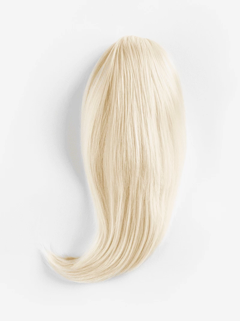 Kucyk na klipsie 35 cm #60 Norweski Blond
