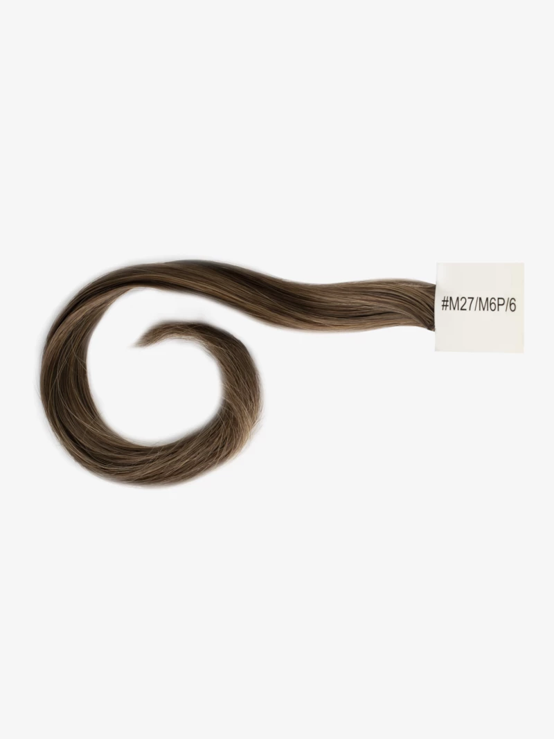 Próbka włosów syntetycznych #10/M27 Ciemny, chłodny blond (1)