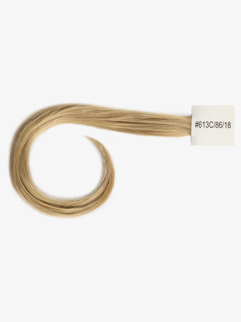 Próbka włosów syntetycznych #86/60 Jasny blond baleyage (1)