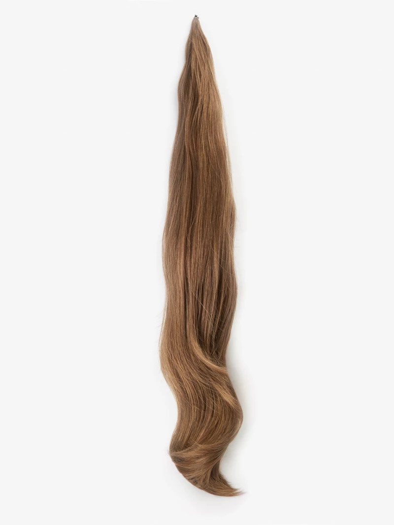 Kucyk elastyczny 75 cm #M27/M6p/6 Jasny, chłodny brąz